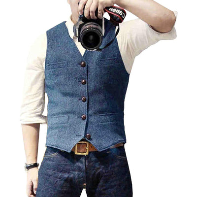 Men's Slim Fit Gilet - Lightweight, Breathable, All-Season Layer