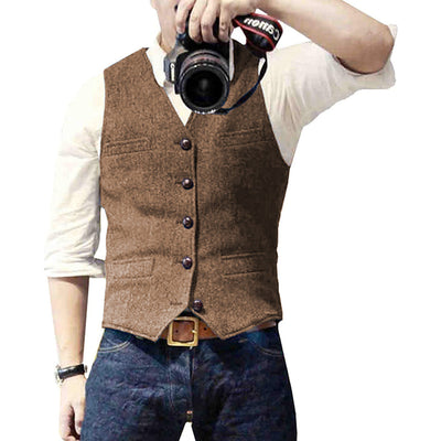 Men's Slim Fit Gilet - Lightweight, Breathable, All-Season Layer