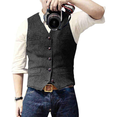Men's Slim Fit Gilet - Lightweight, Breathable, All-Season Layer