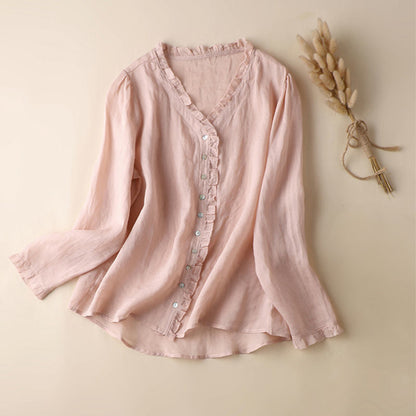 Women's v-neck dreamy blouse