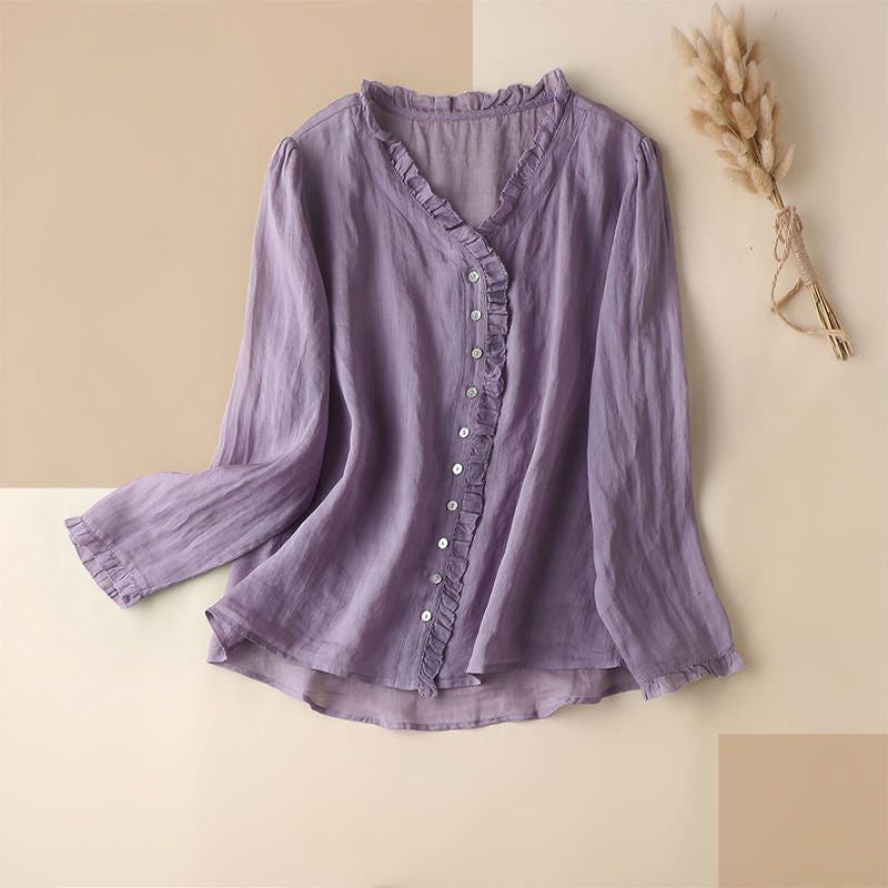 Women's v-neck dreamy blouse