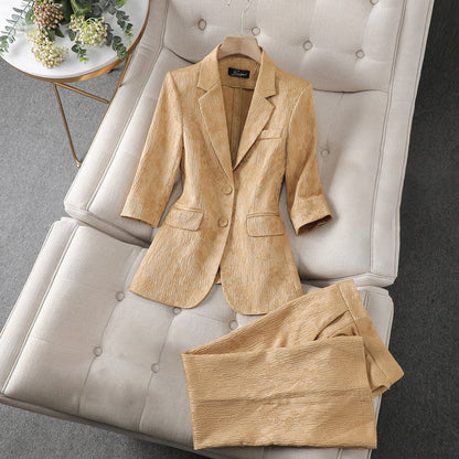 Women's elegant blazer set