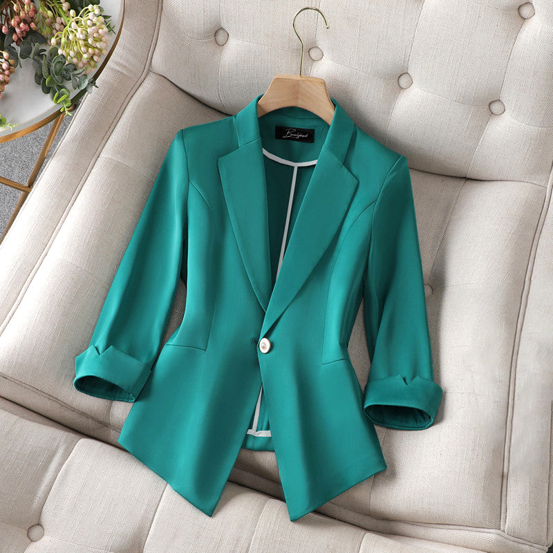 Women's francesca blazer with lapel collar