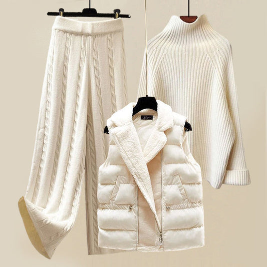 Women's winter warm three piece Set