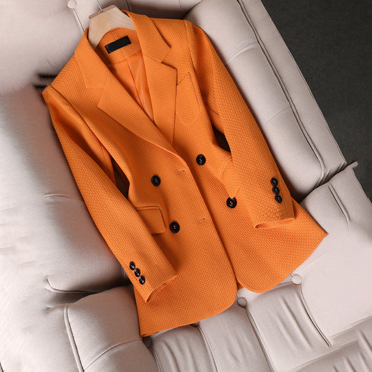 Women’s Blazer – Tailored Fit – Double-Breasted – Notched Lapel