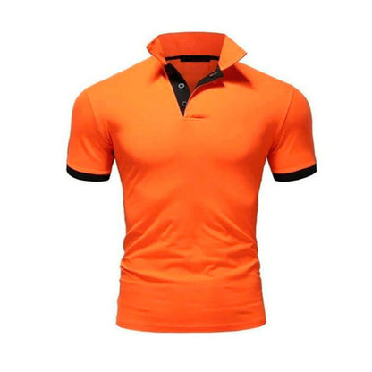 Men’s Polo Shirt – Slim Fit – Natural Fibers – Short Sleeve – Minimalist Design