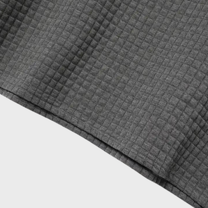 Men’s Polo Shirt – Slim Fit – Soft Knit – Contrast Trim – Subtle Textured Design