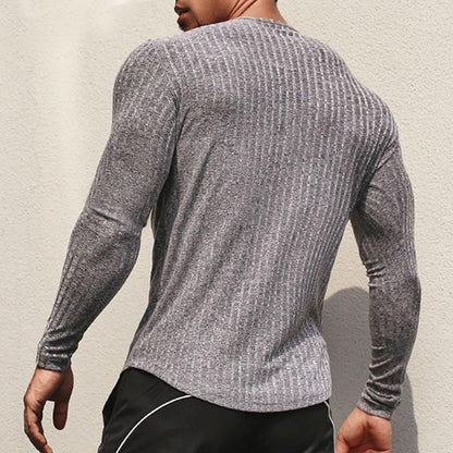 Stylish long sleeve casual shirt for men