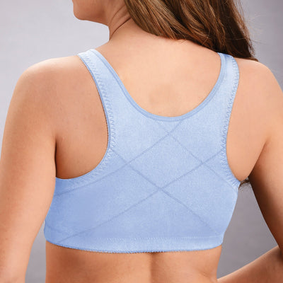 Women’s Wireless Bra – Full Coverage – Front Closure – Breathable Blend – Soft Support