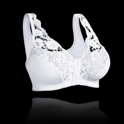 Women’s Wireless Bra – Full Coverage – Front Closure – Breathable Blend – Soft Support