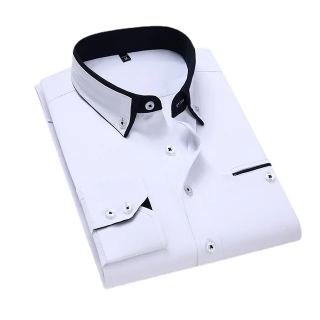 Stylish long sleeve casual shirt for men