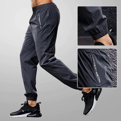 Men's drawstring running pants