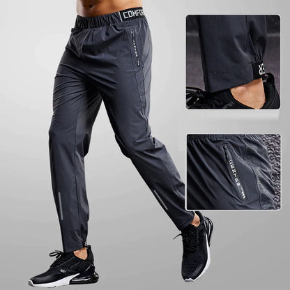 Men's drawstring running pants