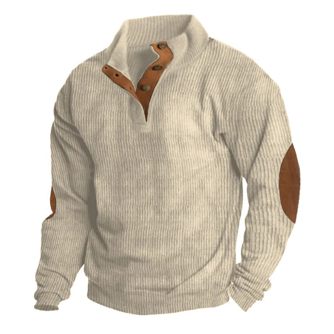 Men's Winter Sweater - Slim Fit, Breathable, Sustainable for Casual Wear