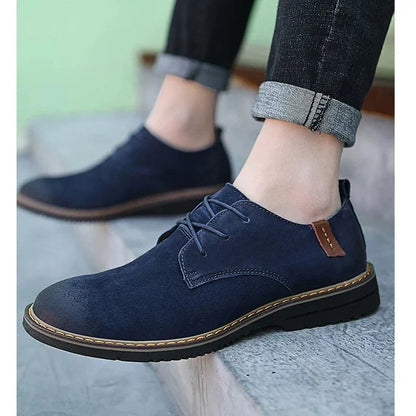 Men’s Formal Dress Shoes – Leather Oxford – Closed Lace – Classic Fit – Polished Finish