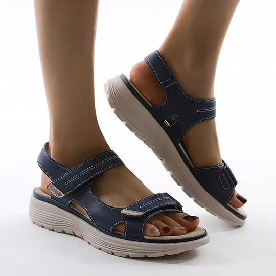 Women’s Sandals – Open Toe – Adjustable Straps – Cushioned Insole – Supportive Fit