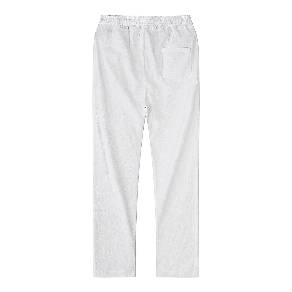 Men’s Chino Trousers - Slim Fit - Lightweight - Breathable Casual Wear
