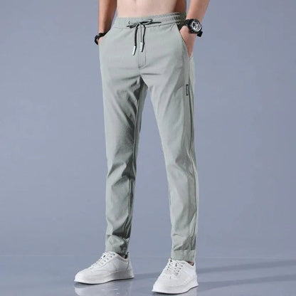 Men’s Jogger Pants - Slim Tapered Fit - Elastic Waistband - Stretch Comfortable Wear