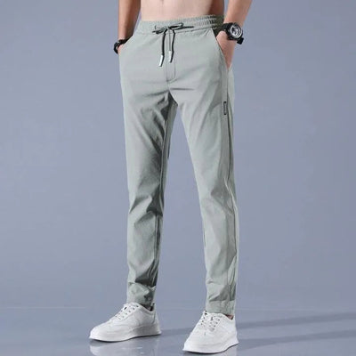 Men’s Jogger Pants - Slim Tapered Fit - Elastic Waistband - Stretch Comfortable Wear
