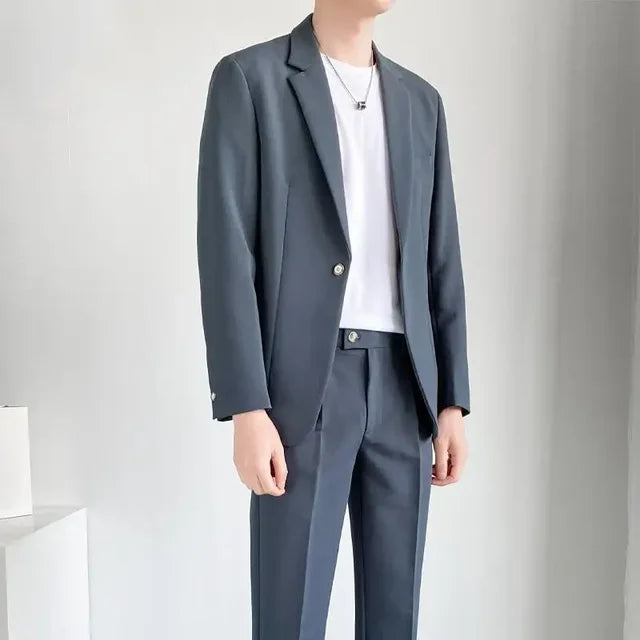 Lightweight Casual Men's Suit – Stylish Spring Summer Outfit