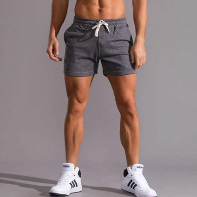 Men’s Casual Shorts - Elastic Waistband - Breathable - Adjustable Fit - Side Pockets