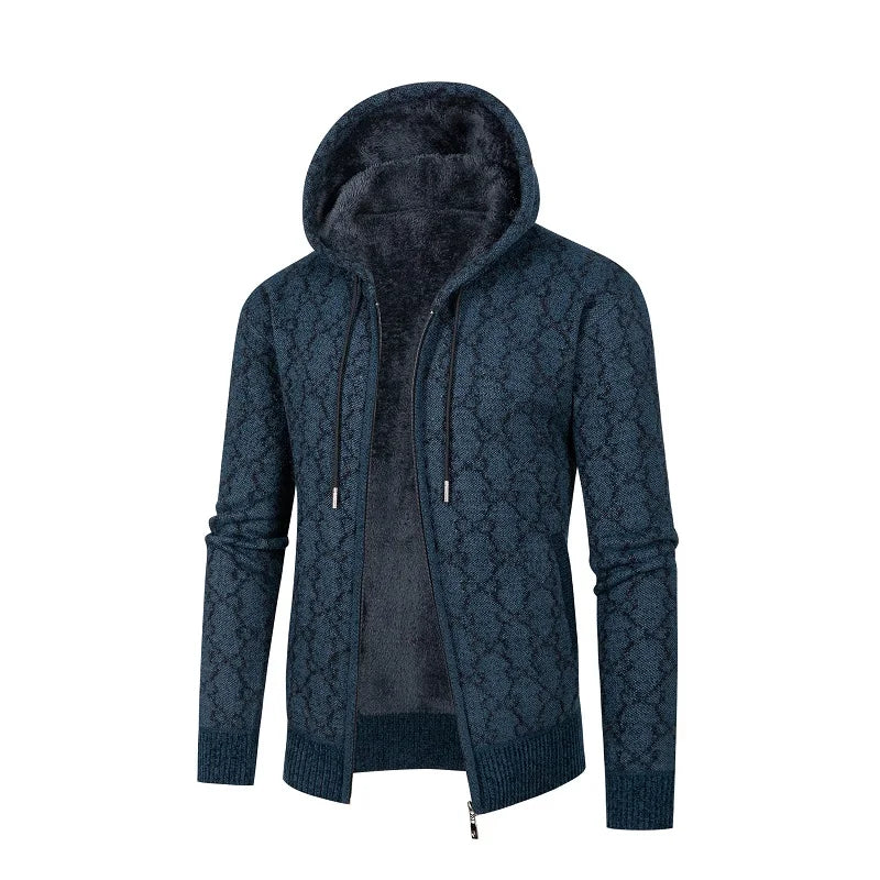 Men's casual hooded jacket