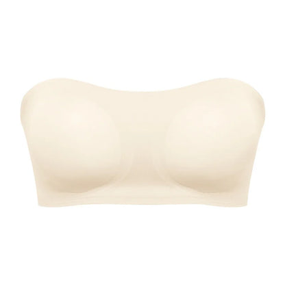 Women’s Strapless Bra – Push Up Support – Seamless Fit – Breathable Blend – Anti-Slip