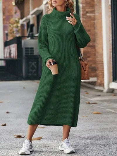 Soft Knit Sweater Dress - Ariana Warm Winter Fashion