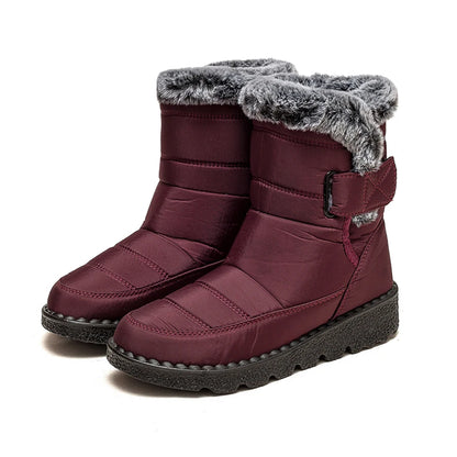 Women's waterproof snow boots