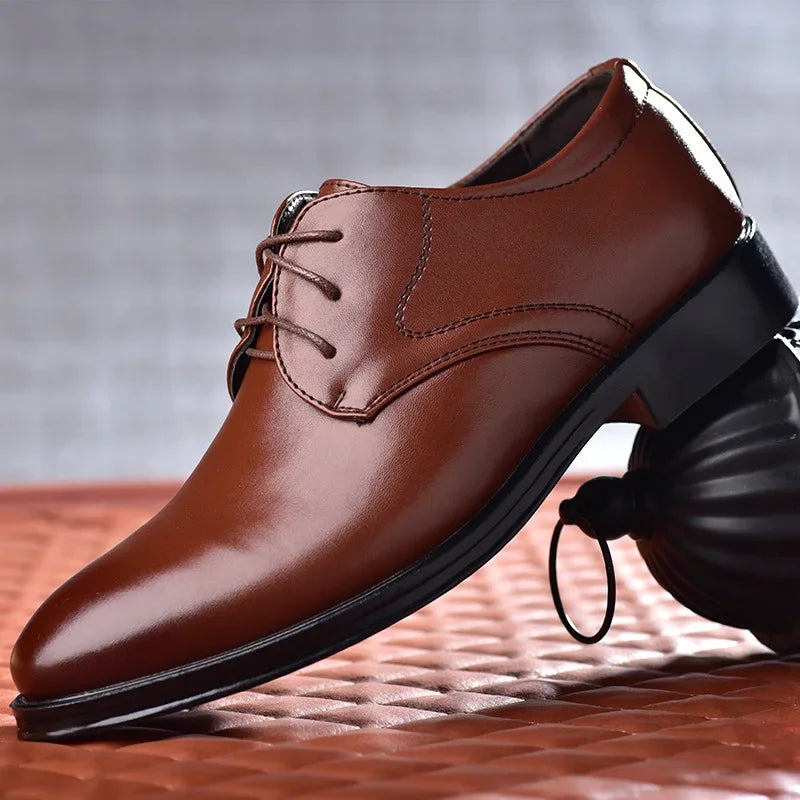 Men's lace-up formal shoes