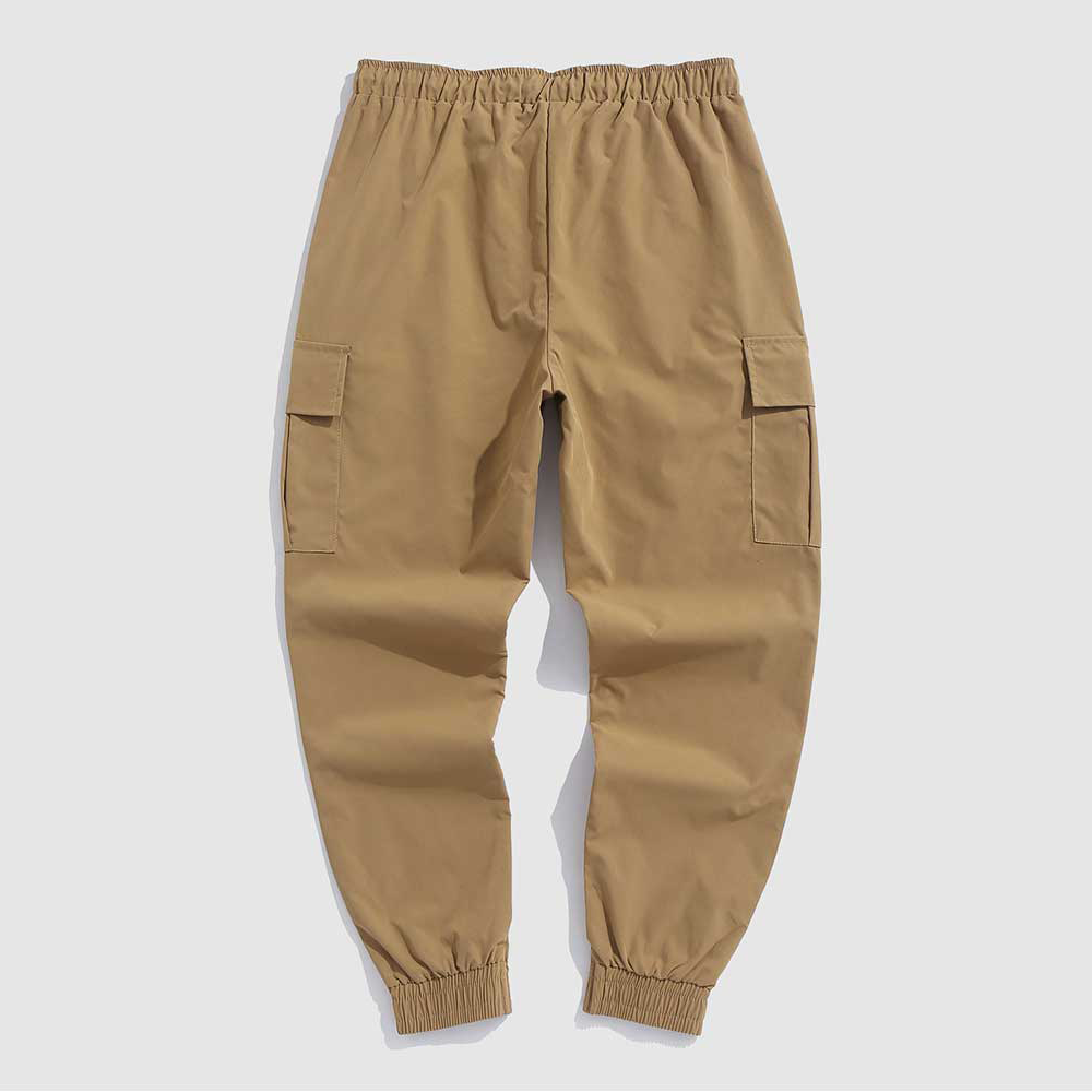 Men's joggers with drawstring and cargo pockets