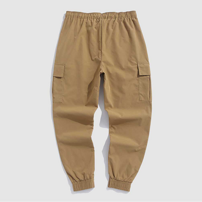 Men's joggers with drawstring and cargo pockets