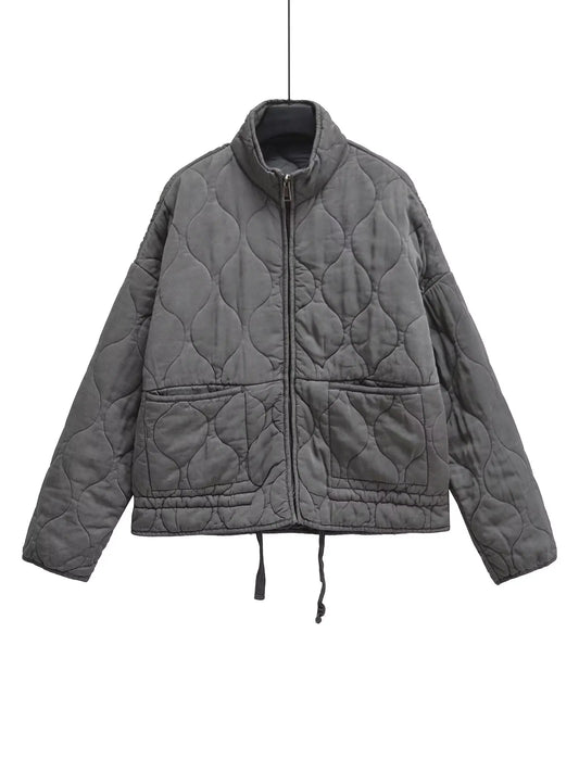 Women’s padded zip-up jacket