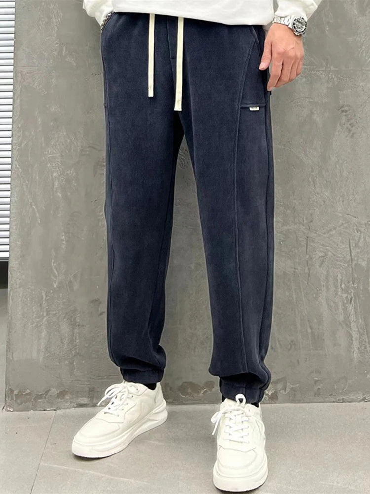 Men's casual corduroy pants