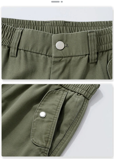 Men’s Cargo Trousers - Relaxed Fit - Multiple Pockets