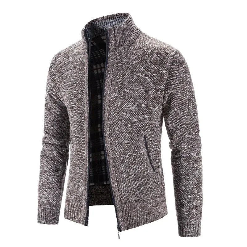 Stylish knitted cardigan for men