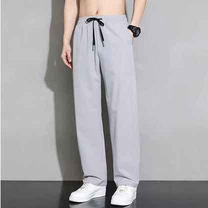 Men's quick-drying straight fit trousers