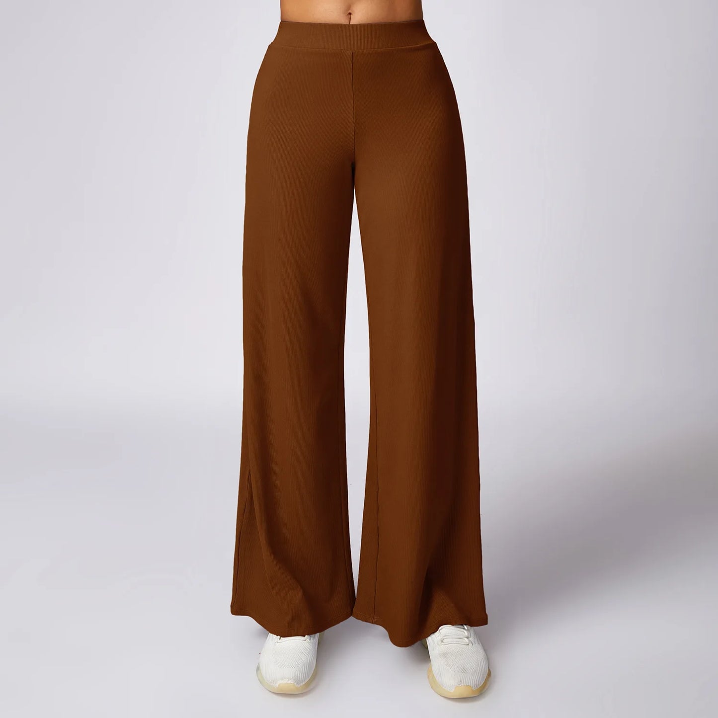 Women's wide-leg high-waisted pants