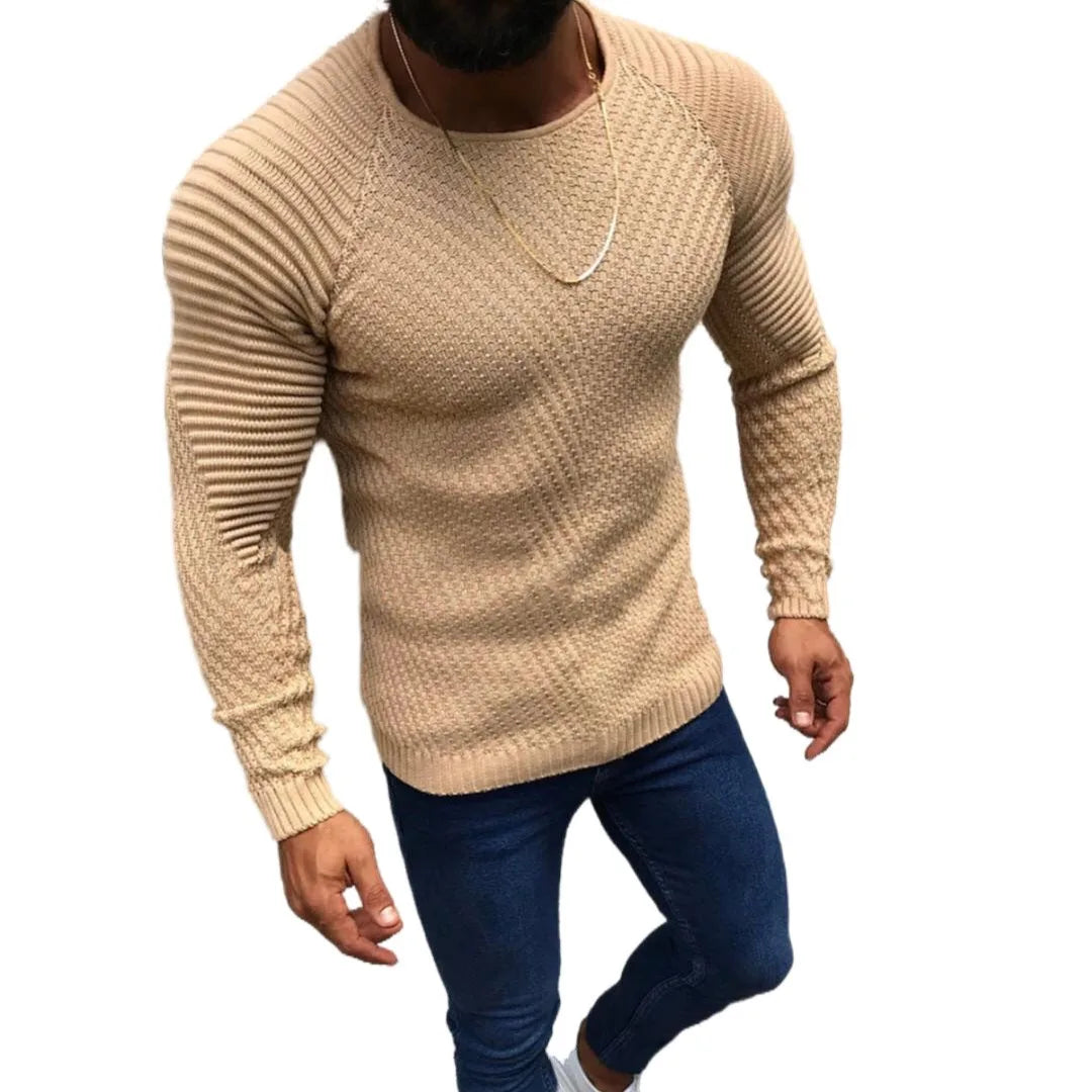 Men’s slim fit crew neck sweater