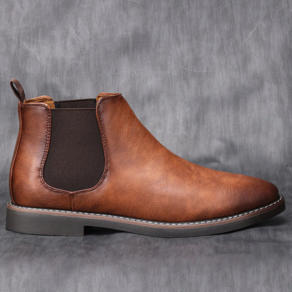 Men's classic boots with elastic sides