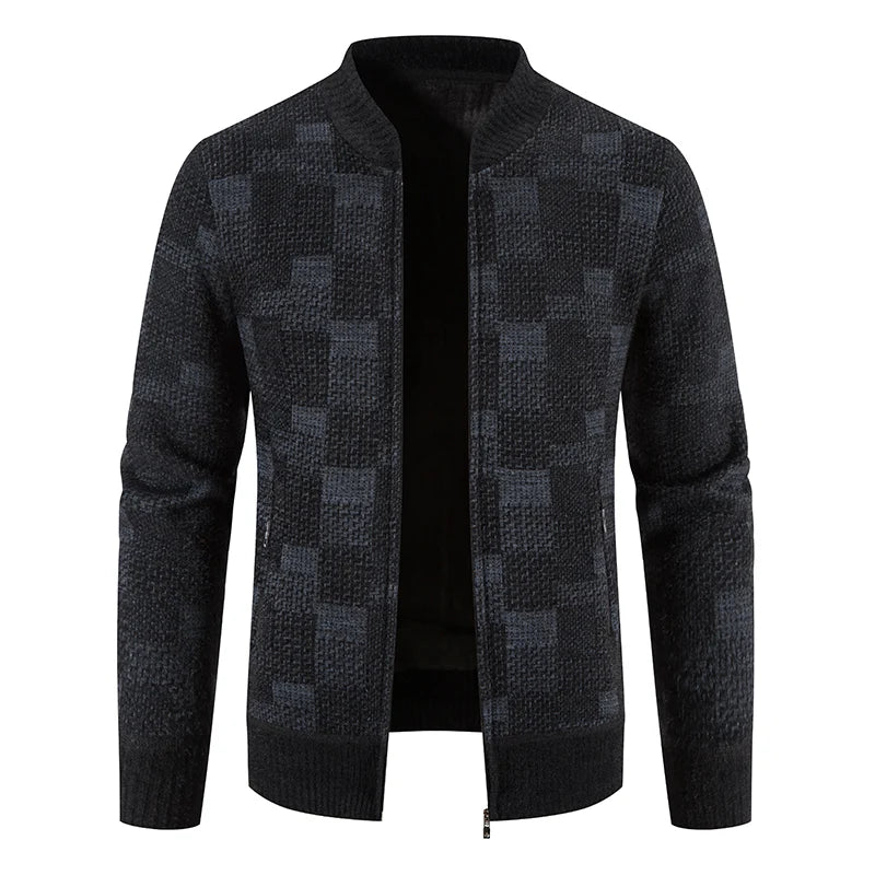 Mens Plaid Bomber Jacket