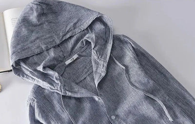Hooded Shirt - Lightweight Breathable Top for Casual Style