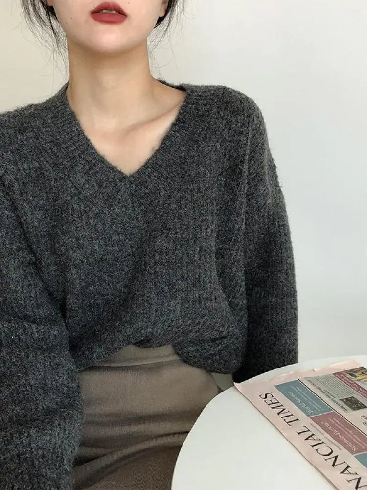 Women's oversized chunky sweater