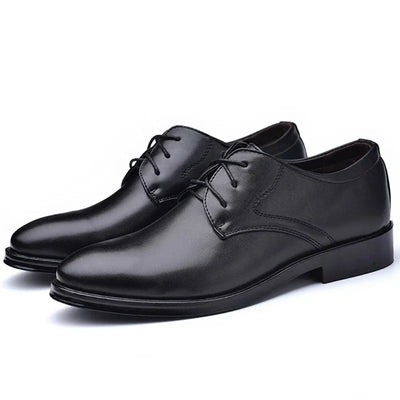 Men's Formal Shoes – Polished Leather – Lace-Up – Supportive Fit – Classic Design