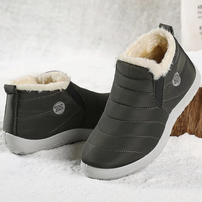 Men’s Outdoor Boots – Fur Lined – Weather Resistant – Mid Top – Supportive Fit
