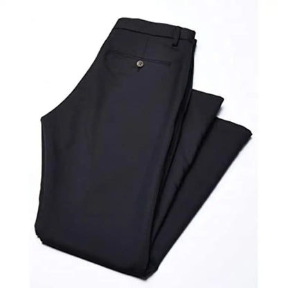 Men's stretchy formal trousers