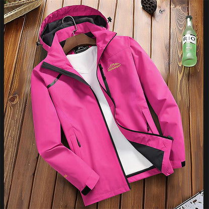 Men’s Rain Jacket – Regular Fit – Zip Front – Lined Lightweight Design
