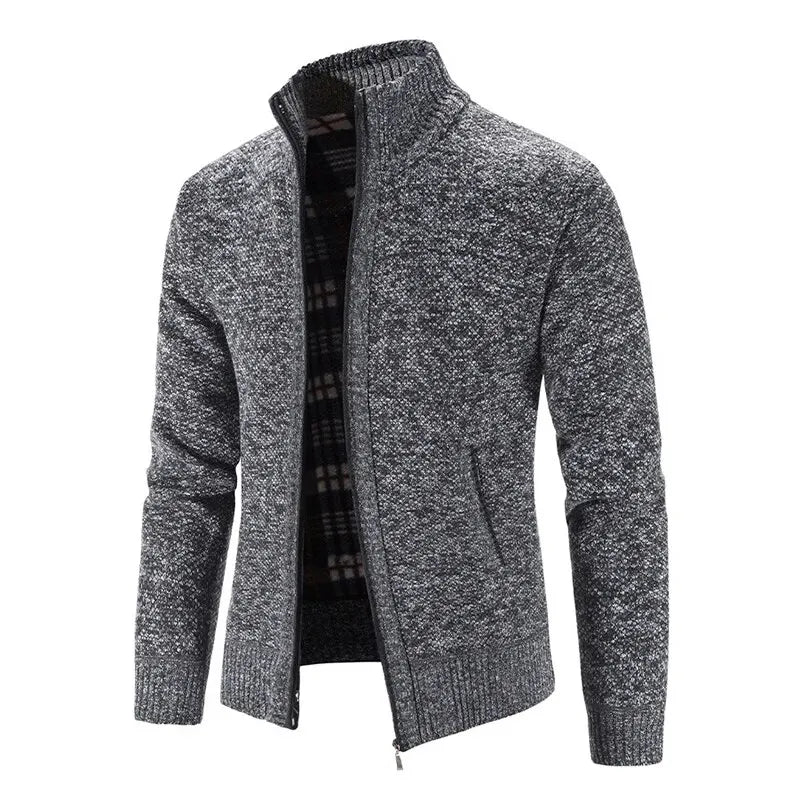 Stylish knitted cardigan for men