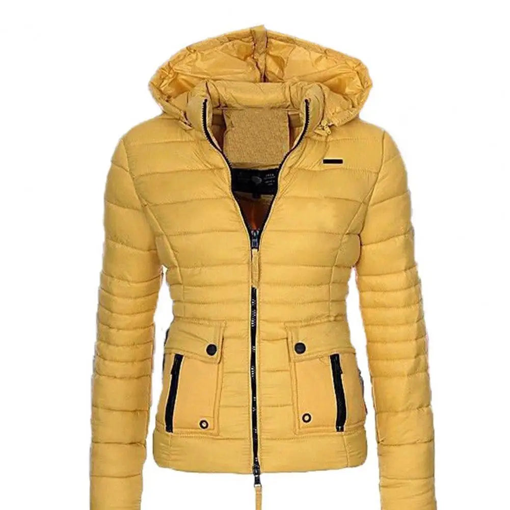 Women's winter jacket with hood