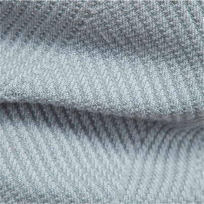 Men's warm casual sweater with white stripes
